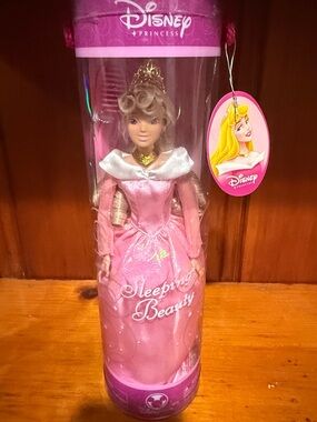 Disney Sleeping Beauty Aurora Doll in Pink and Gold